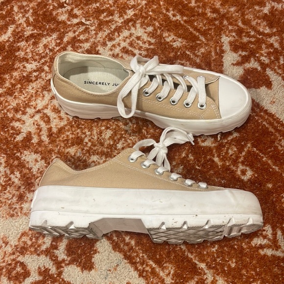Sincerely Jules Women’s Vasco Platform Sneaker, Size 8 - Picture 1 of 5